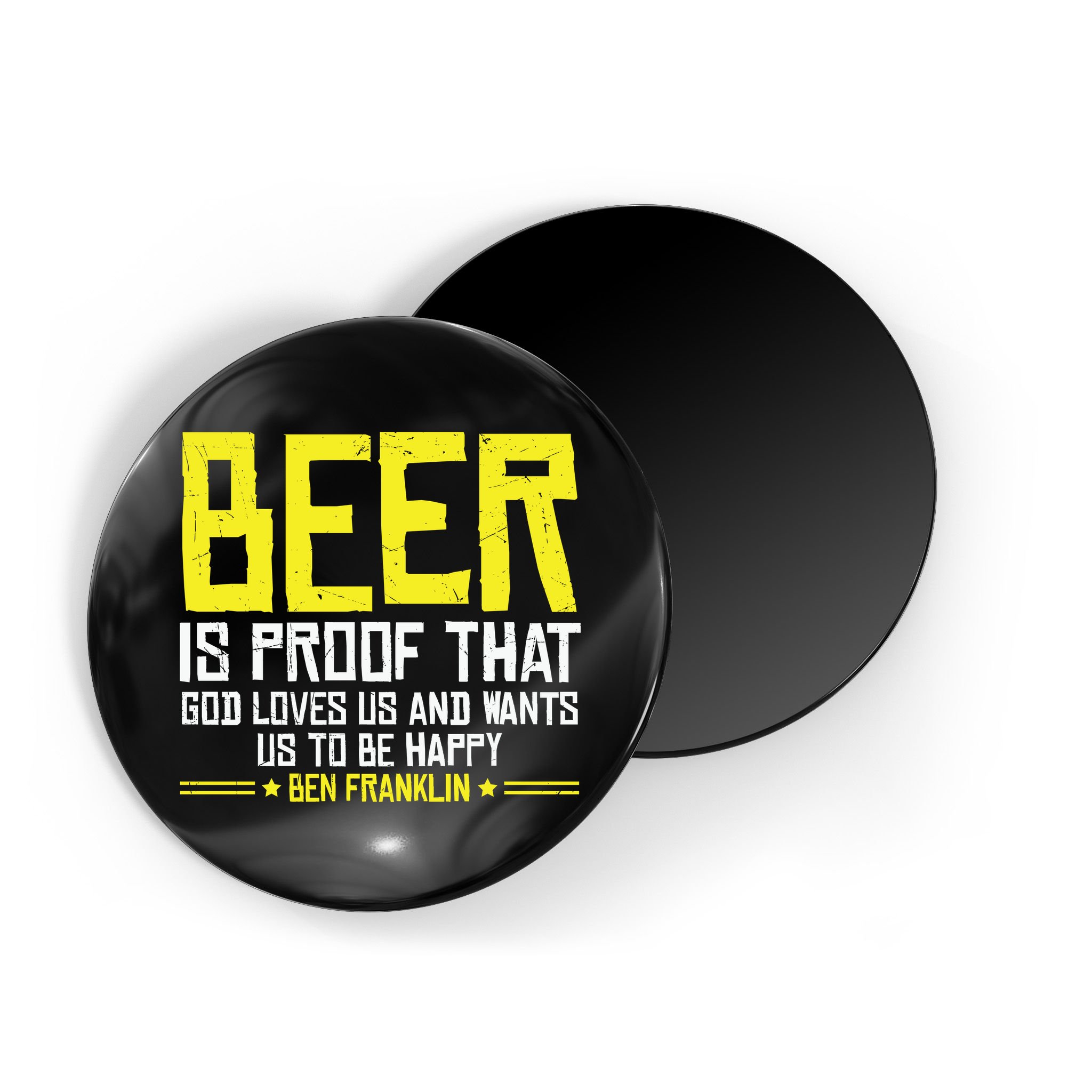 Beer Is Proof That God Drinking Team Beer Gift Magnet