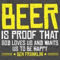Beer Is Proof That God Drinking Team Beer Gift Vector Backpack