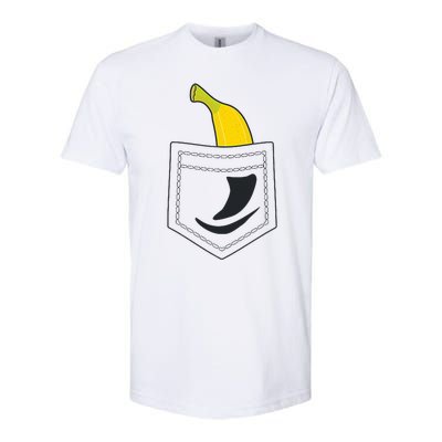 Banana In Pocket Banana Lover Softstyle CVC T-Shirt