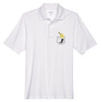 Banana In Pocket Banana Lover Men's Origin Performance Pique Polo