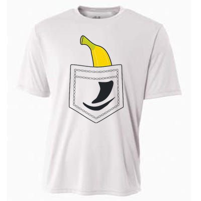 Banana In Pocket Banana Lover Cooling Performance Crew T-Shirt