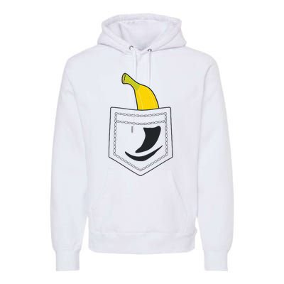 Banana In Pocket Banana Lover Premium Hoodie