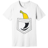 Banana In Pocket Banana Lover Premium T-Shirt