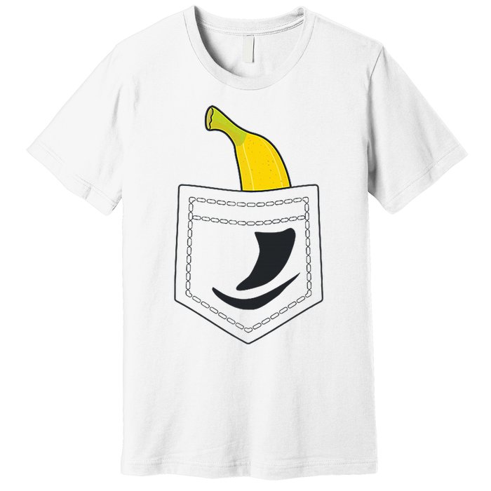 Banana In Pocket Banana Lover Premium T-Shirt