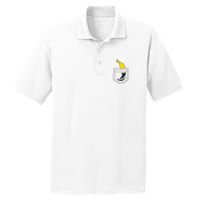 Banana In Pocket Banana Lover PosiCharge RacerMesh Polo