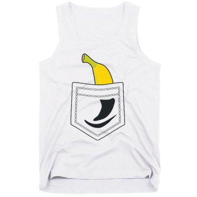 Banana In Pocket Banana Lover Tank Top