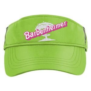 Barbenheimer In Pink Adult Drive Performance Visor