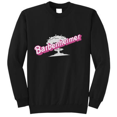 Barbenheimer In Pink Sweatshirt