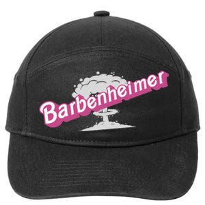 Barbenheimer In Pink 7-Panel Snapback Hat