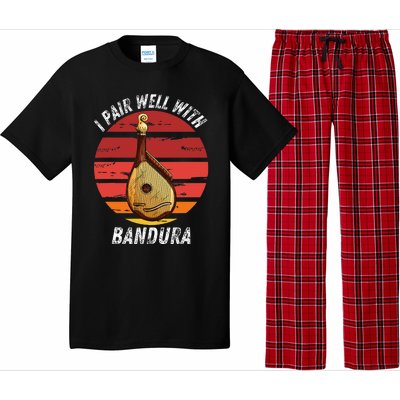 Bandura I Pair Well With Bandura Instrument Lover Pajama Set