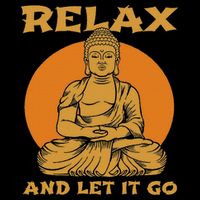 Buddha Inner Peace Relax Let It Go Buddhist Wellness Gift 16 in Basic Backpack