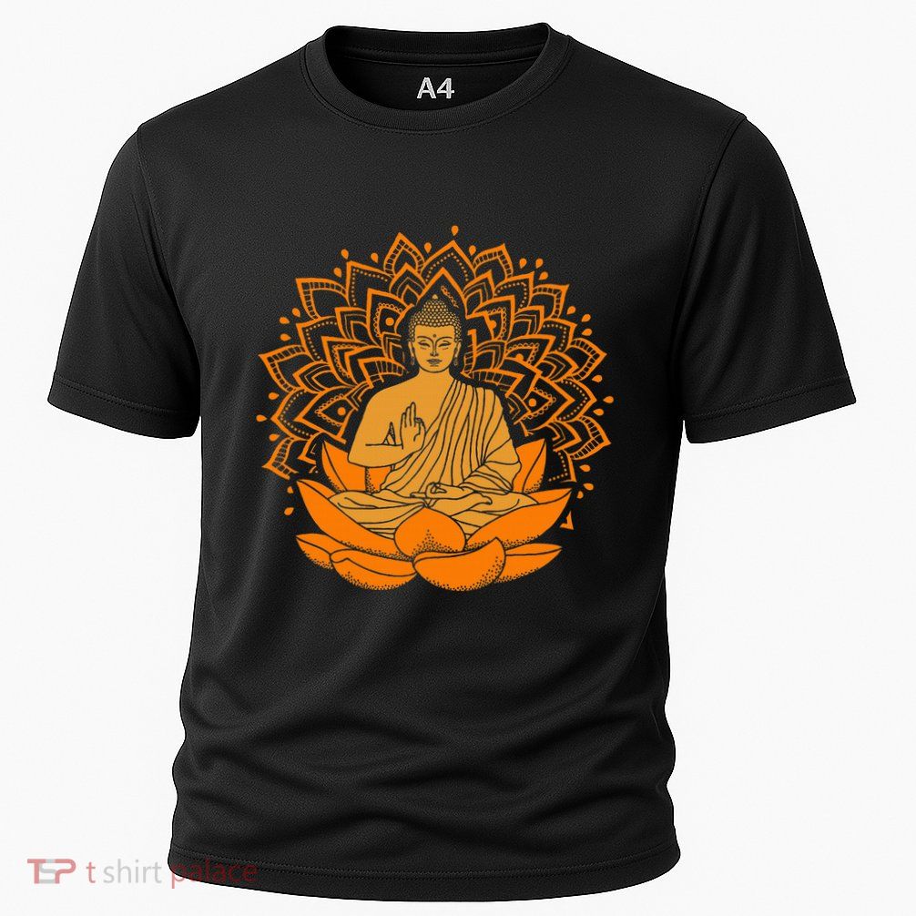 Buddha Inner Peace Relax And Let It Go Cooling Performance Crew T-Shirt