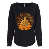 Buddha Inner Peace Relax And Let It Go Womens California Wash Sweatshirt