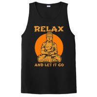 Buddha Inner Peace Relax Let It Go Buddhist Wellness Gift PosiCharge Competitor Tank