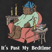 Bear Its Past My Bedtime Cool Comfort Performance Bucket Hat