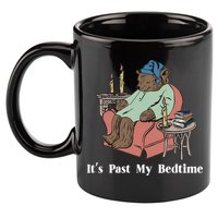Bear Its Past My Bedtime 11oz C Handle Ceramic Mug