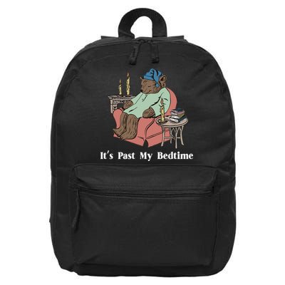 Bear Its Past My Bedtime 16 in Basic Backpack