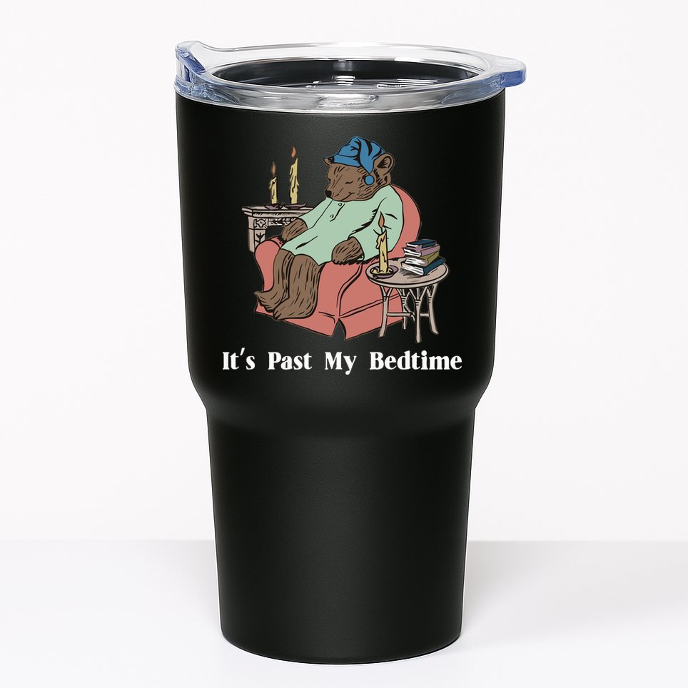 Bear Its Past My Bedtime Tumbler