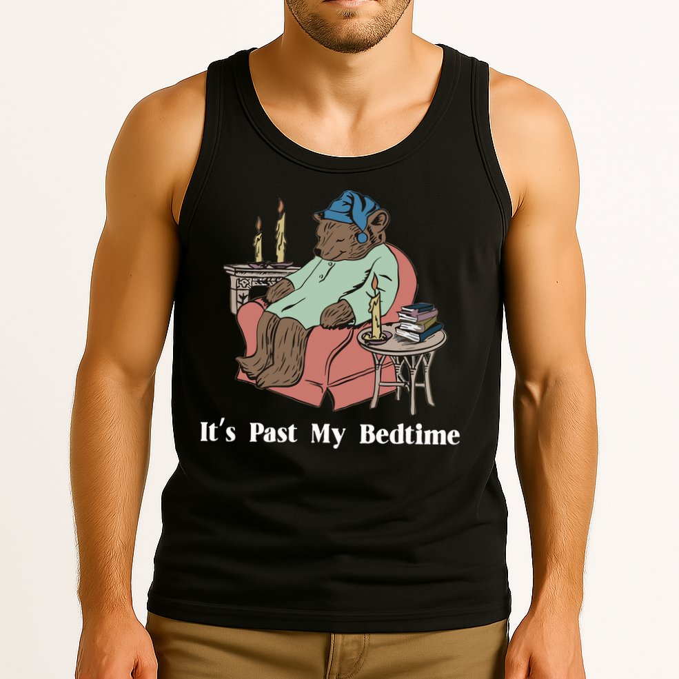 Bear Its Past My Bedtime Tank Top