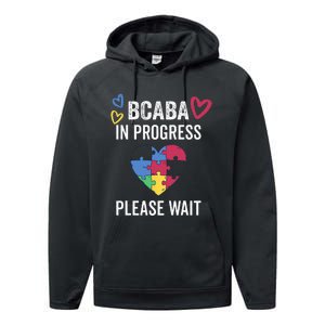 BCABA In Progress Future BCBA Performance Fleece Hoodie