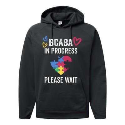 BCABA In Progress Future BCBA Performance Fleece Hoodie