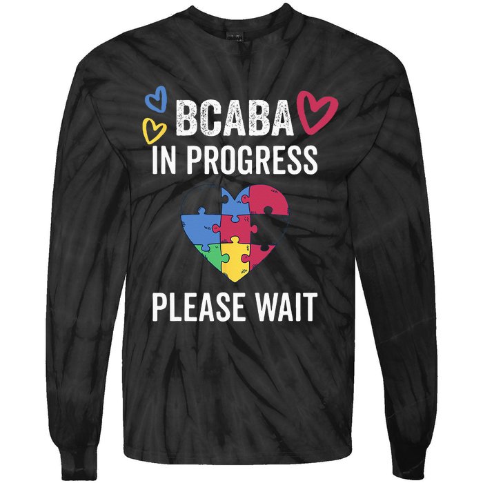 BCABA In Progress Future BCBA Tie-Dye Long Sleeve Shirt