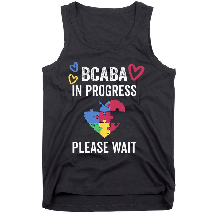 BCABA In Progress Future BCBA Tank Top