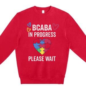 BCABA In Progress Future BCBA Premium Crewneck Sweatshirt