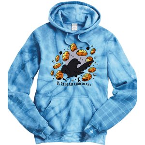 Bird Is Pain Au Chocolat Tie Dye Hoodie