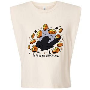 Bird Is Pain Au Chocolat Garment-Dyed Women's Muscle Tee