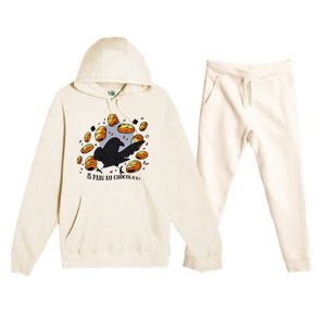 Bird Is Pain Au Chocolat Premium Hooded Sweatsuit Set