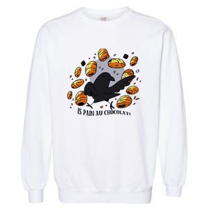 Bird Is Pain Au Chocolat Garment-Dyed Sweatshirt