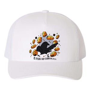 Bird Is Pain Au Chocolat Yupoong Adult 5-Panel Trucker Hat