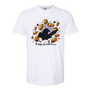 Bird Is Pain Au Chocolat Softstyle CVC T-Shirt