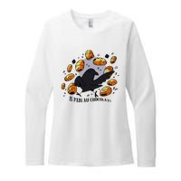 Bird Is Pain Au Chocolat Womens CVC Long Sleeve Shirt