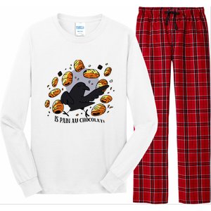 Bird Is Pain Au Chocolat Long Sleeve Pajama Set