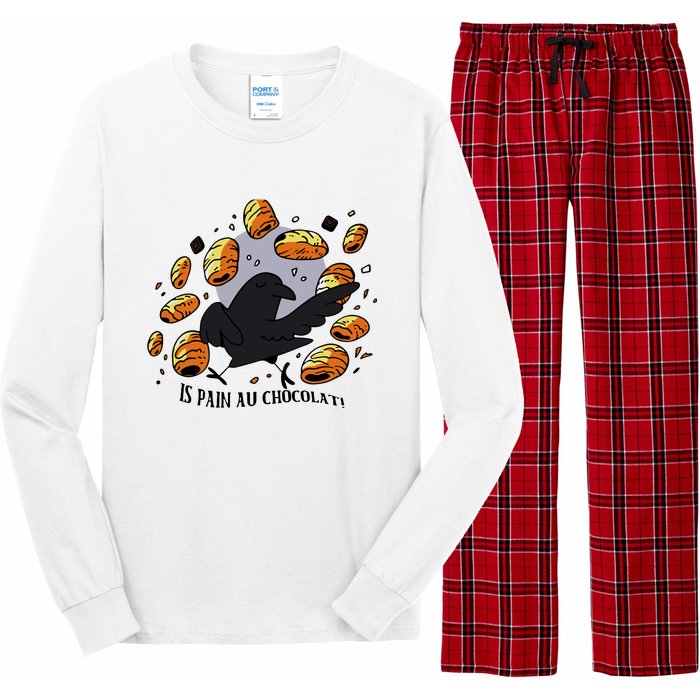 Bird Is Pain Au Chocolat Long Sleeve Pajama Set