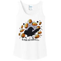 Bird Is Pain Au Chocolat Ladies Essential Tank