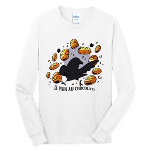 Bird Is Pain Au Chocolat Tall Long Sleeve T-Shirt