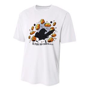 Bird Is Pain Au Chocolat Performance Sprint T-Shirt