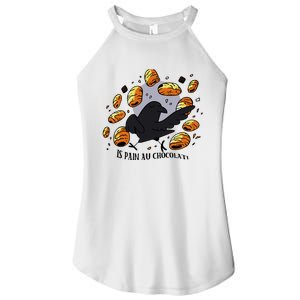 Bird Is Pain Au Chocolat Women's Perfect Tri Rocker Tank