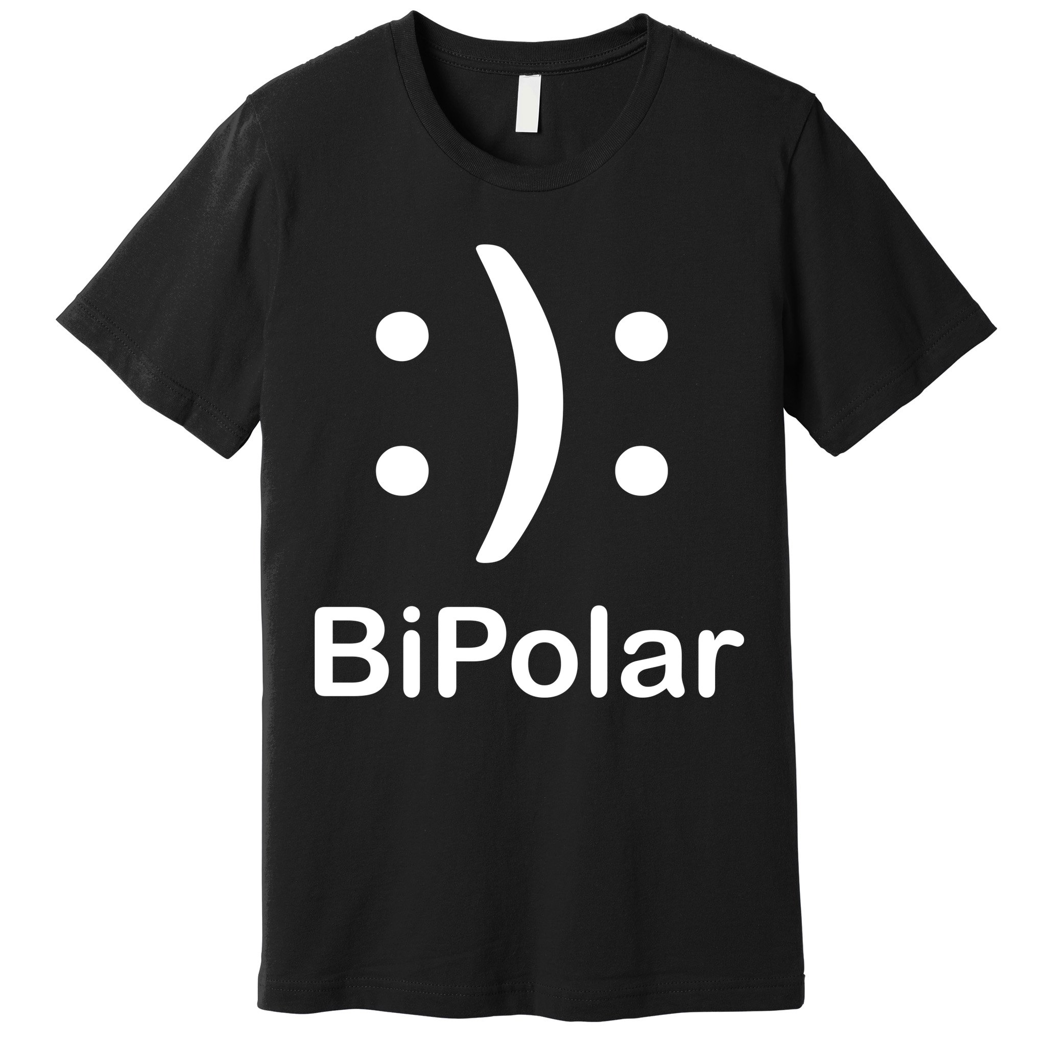 Bipolar Smiley Premium T-Shirt