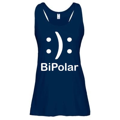 Bipolar Smiley Ladies Essential Flowy Tank