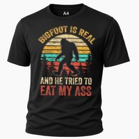 Bigfoot Is Real And He Tried To Eat My Ass Performance Shirt
