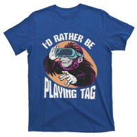 Bruh Id Rather Be Playing Tag Monkey T-Shirt