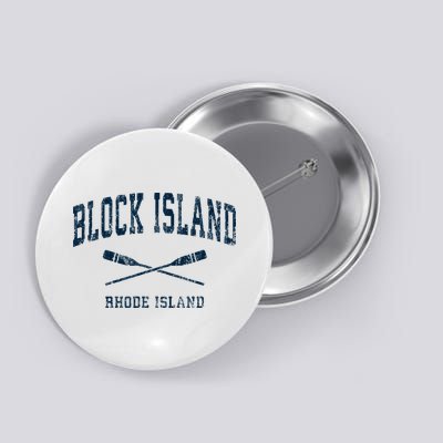 Block Island Rhode Island Vintage Nautical Paddles Sports Oa Button