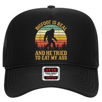 Bigfoot Is Real And He Tried To Eat My Ass Funny Sasquatch Hat