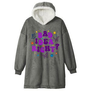 Bad Idea Right Guts 2024 Hooded Wearable Blanket