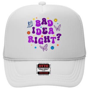 Bad Idea Right Guts 2024 High Crown Mesh Back Trucker Hat