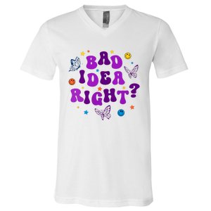 Bad Idea Right Guts 2024 V-Neck T-Shirt